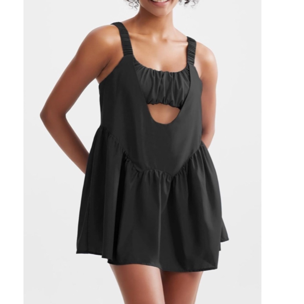♥️ AnotherChill Tennis Dress Built-in Bra - Picture 3 of 11